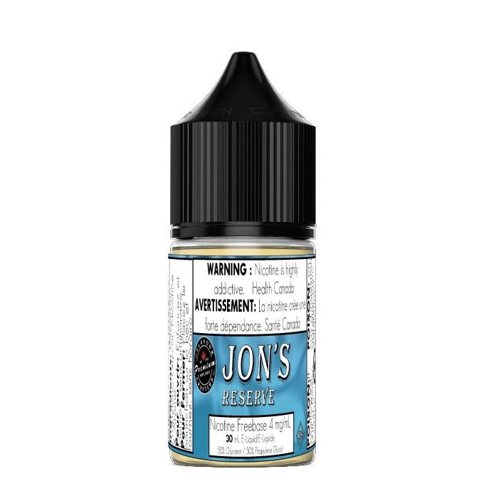 JON'S RESERVE TOBACCO VAPE JUICE (EXCISE TAX INCLUDED) Flavour Crafters Inc. JON'S RESERVE TOBACCO VAPE JUICE (EXCISE TAX INCLUDED) Flavour Crafters Inc.