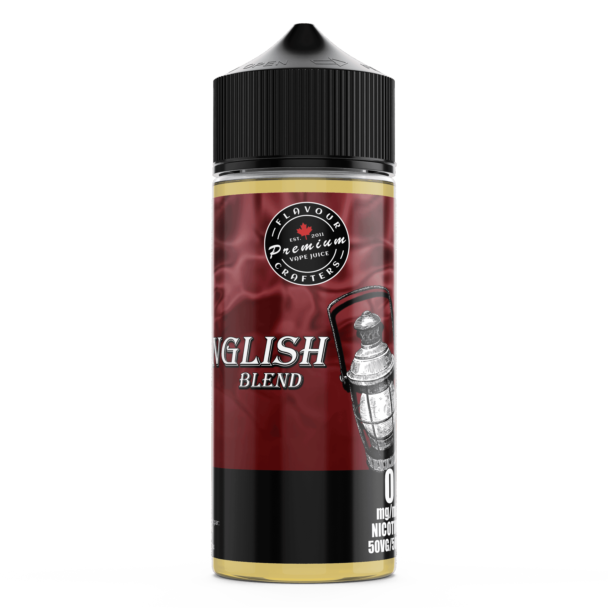 ENGLISH BLEND (DUNHULL) TOBACCO VAPE JUICE FLAVOUR CRAFTERS INC. 120mL 0mg