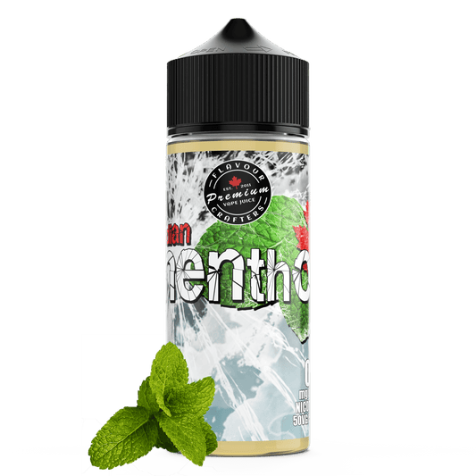 CANADIAN MENTHOL MINT VAPE JUICE FLAVOUR CRAFTERS INC. 120mL 0mg