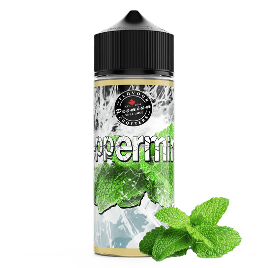 PEPPERMINT MINT VAPE JUICE FLAVOUR CRAFTERS INC. 120mL 0mg