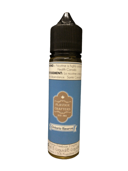 Ontario Reserve TOBACCO VAPE JUICE FLAVOUR CRAFTERS INC.