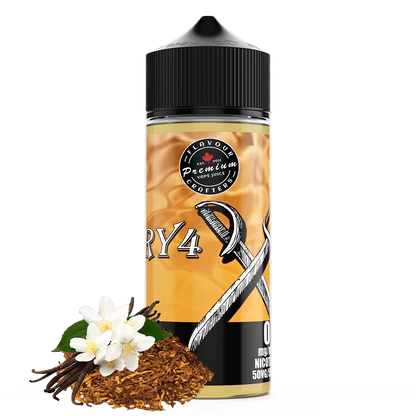 RY4 TOBACCO VAPE JUICE FLAVOUR CRAFTERS INC. 120mL 0mg 
