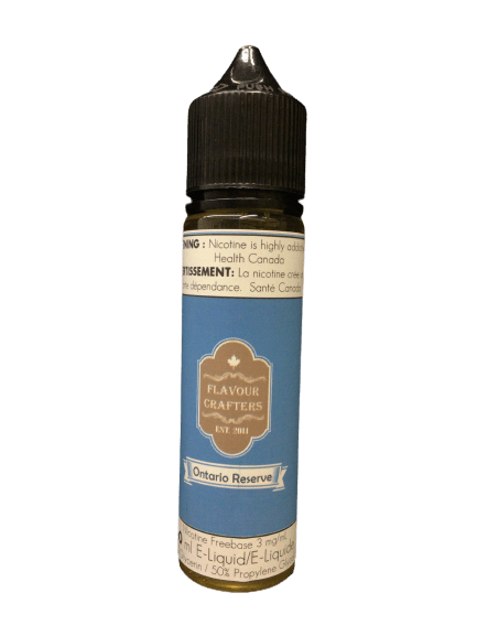 Ontario Reserve TOBACCO VAPE JUICE FLAVOUR CRAFTERS INC. 